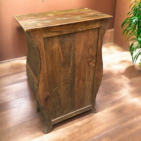 k82 7418 indian furniture curvy cabinet back