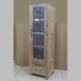 k83 2809 indian furniture heritage slim cabinet ethnic