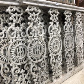 k83 7076 indian furniture iron cast metal railings factory