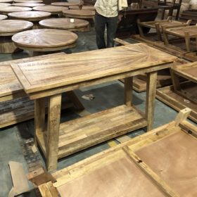 k83 7197 indian furniture sunray console table factory