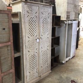 k83 7202 indian furniture ornate natural cabinet factory
