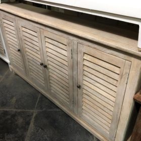 k83 7245 indian furniture 4 door shallow sideboard factory