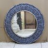 k83 8684 indian furniture round heritage mirror factory