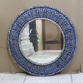 k83 8684 indian furniture round heritage mirror factory
