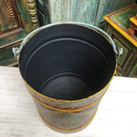 kh28 130 indian accessory gift hand painted bins blue top