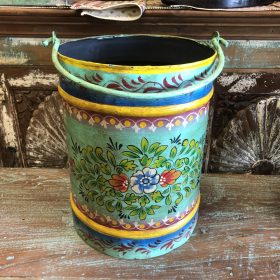kh28 130 indian accessory gift hand painted bins turquoise main