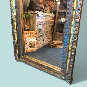 kh28 185 indian furniture huge 'one off' mirror bottom