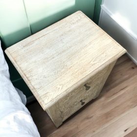kh28 211 indian furniture one drawer bedside cabinet left top