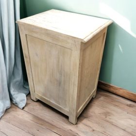 kh28 211 indian furniture one drawer bedside cabinet left back