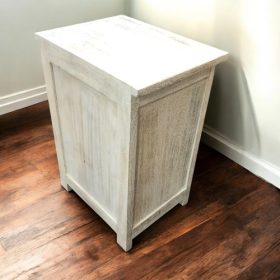kh28 212 indian furniture one drawer bedside cabinet left back