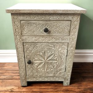 kh28 212 indian furniture one drawer bedside cabinet right main