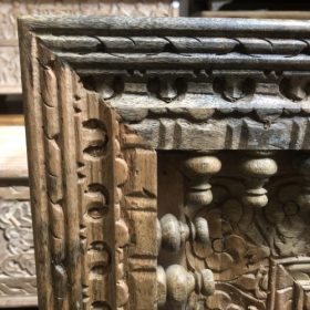 kh28 222 natural indian furniture stunning carved mirrors spindles