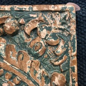 kh28 225 b indian accessory gift ornately carved mirrors teal