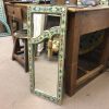 kh28 231 indian furniture hand painted slim mirror main