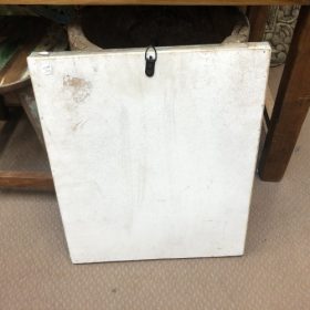 kh28 233 b indian furniture pale blue painted mirror back