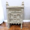 kh28 242 indian furniture unusual carved cabinet main