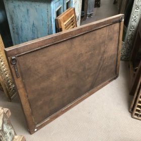 kh28 61 indian furniture natural wooden mirror back