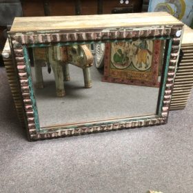 kh28 62 b indian furniture stunning wooden mirror landscape