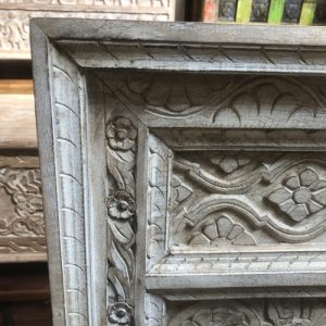 kh28 m 18594 indian furniture mihrab arch shaped mirror carved