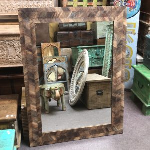kh28 m 22612 indian furniture chevron patterned mirror main