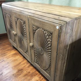 k82 4904 indian furniture unique sunburst sideboard main
