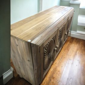 k82 4904 indian furniture unique sunburst sideboard grain