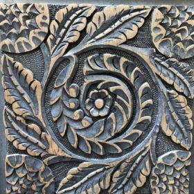 k83 2809 indian furniture heritage slim cabinet dark silver