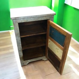k83 2896 indian furniture small storage cabinet open