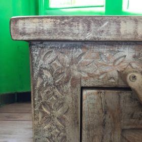 k83 2896 indian furniture small storage cabinet carved