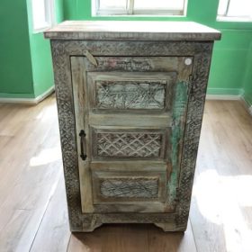 k83 2896 indian furniture small storage cabinet turquoise