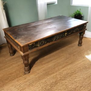 k83 4886 indian furniture darkwood coffee table main