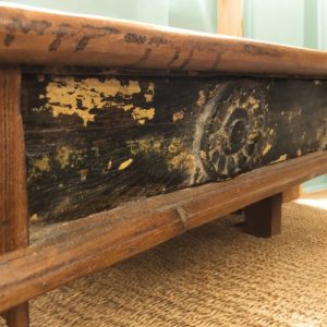 k83 4886 indian furniture darkwood coffee table earthy