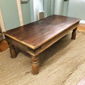 k83 4887 indian furniture wooden coffee table darkwood