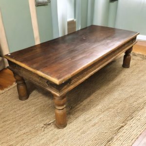 k83 4887 indian furniture wooden coffee table darkwood