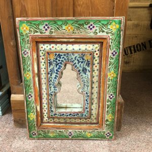 kh28 226789 69 a indian accessory gift painted wooden mirrors main