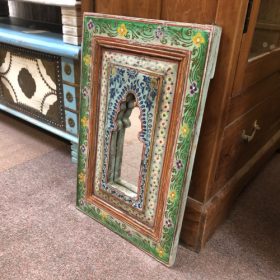 kh28 226789 79 c indian accessory gift hand painted mirrors wooden