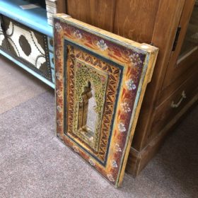 kh28 226789 79 d indian accessory gift hand painted mirrors wooden
