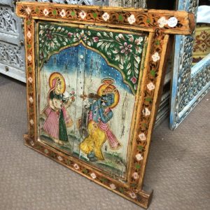 kh28 238 indian furniture wooden window frame left