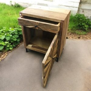 kh28 241 indian furniture sunray cabinet open