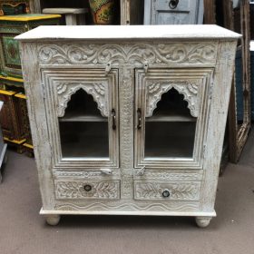 kh28 244 indian furniture mihrab glass cabinet main