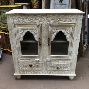 kh28 244 indian furniture mihrab glass cabinet main