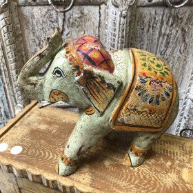 kh28 245 d indian accessory gift painted wooden elephants main