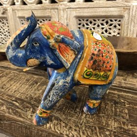 kh25 206 e indian accessory gift painted wooden elephants main