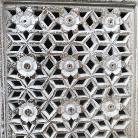 kh28 246 indian furniture floral jali cabinet fretwork