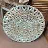 kh28 255 indian furniture circular carved wall panel main
