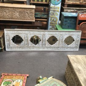 kh28 257 indian furniture carved 4 mirror frame front