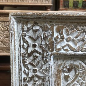 kh28 258 indian furniture mihrab arch mirror carved