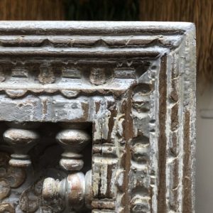 kh28 259 indian furniture full length spindle mirror carvings