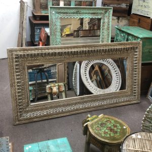 kh28 259 indian furniture full length spindle mirror main