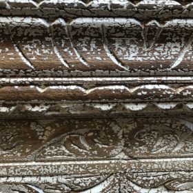 kh28 260 indian furniture triple archway mirror details